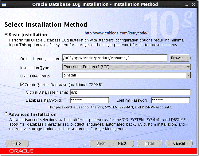 RHEL6 64位系统如何安装ORACLE 10g 64bit 数据库