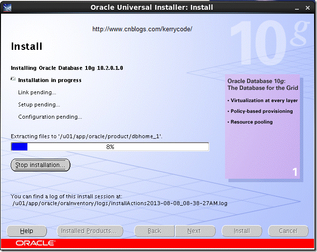 RHEL6 64位系統(tǒng)如何安裝ORACLE 10g 64bit 數(shù)據(jù)庫