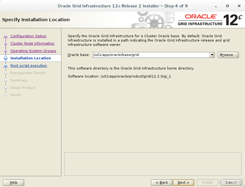 Oracle 12.2 GRID如何安裝