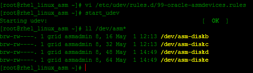 【ASM】Oracle ASM + 11gR2 + RHEL6.5 安裝