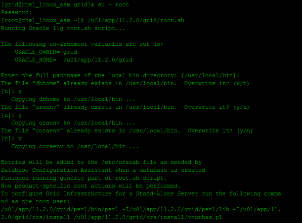 【ASM】Oracle ASM + 11gR2 + RHEL6.5 安裝