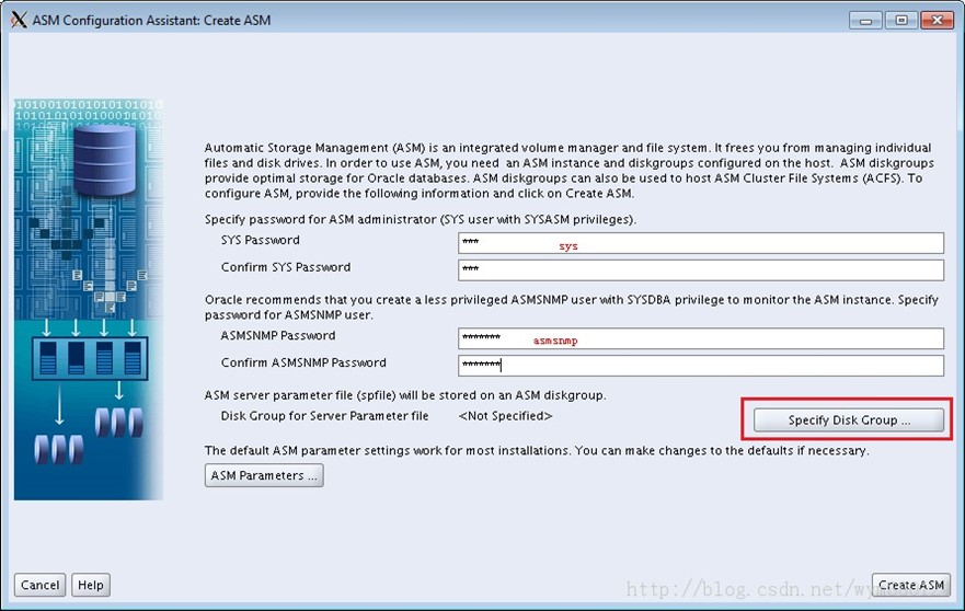 【ASM】Oracle ASM + 11gR2 + RHEL6.5 安装