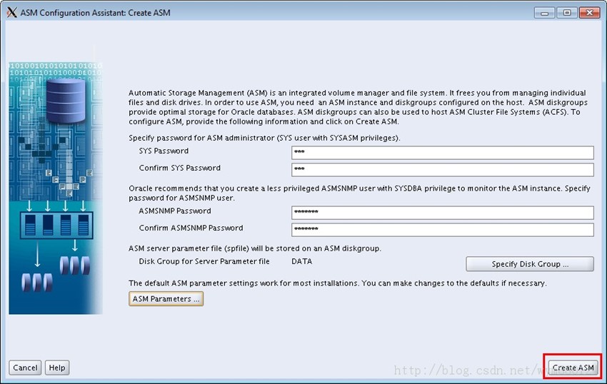 【ASM】Oracle ASM + 11gR2 + RHEL6.5 安装