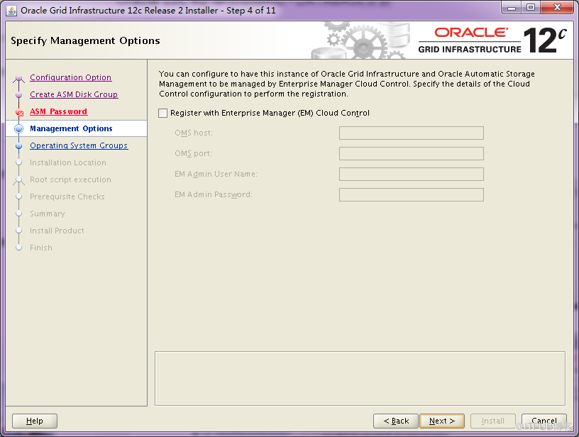 Oracle 12C R2單節(jié)點(diǎn)GRID+DATABASE如何安裝