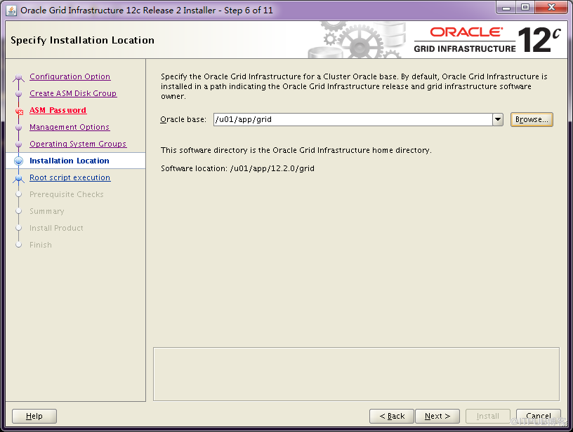 Oracle 12C R2單節(jié)點(diǎn)GRID+DATABASE如何安裝