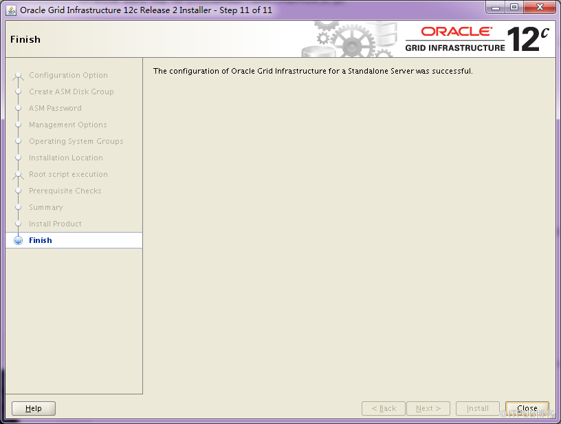 Oracle 12C R2單節(jié)點(diǎn)GRID+DATABASE如何安裝