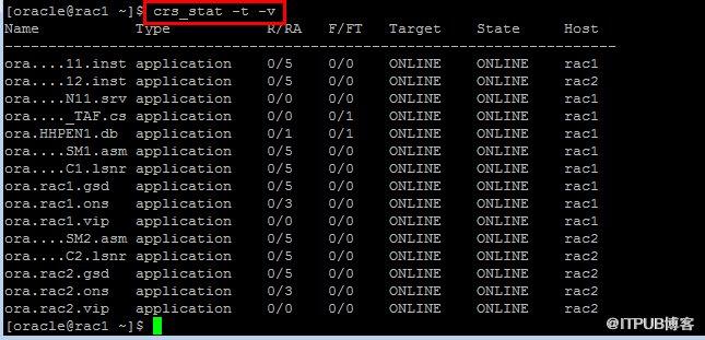 ORACLE RAC 的启动和关闭顺序