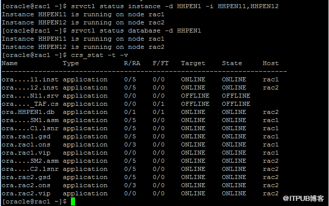 ORACLE RAC 的启动和关闭顺序