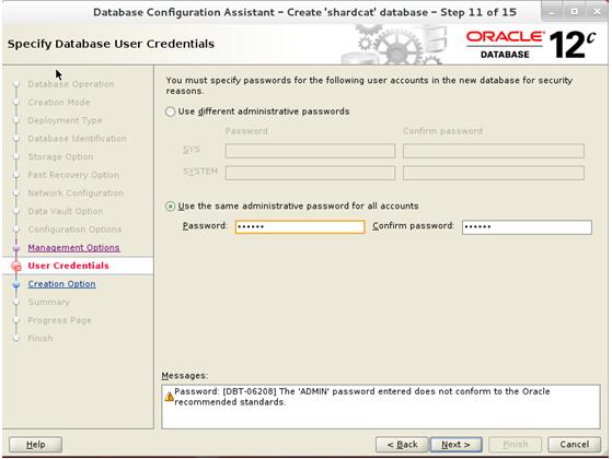 Oracle sharding database的示例分析