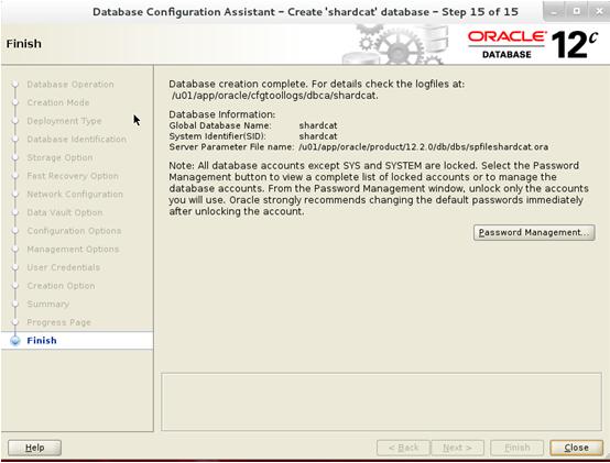 Oracle sharding database的示例分析