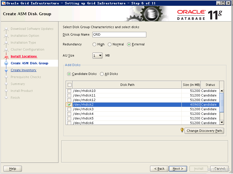 AIX6.1怎么安装Oracle 11