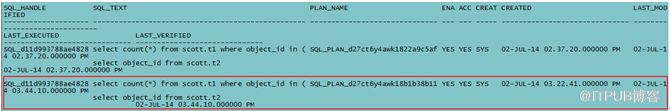 数据库中sql plan baseline怎么用