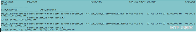 数据库中sql plan baseline怎么用