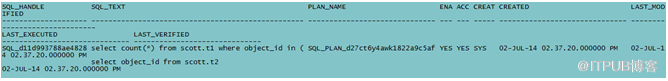 数据库中sql plan baseline怎么用