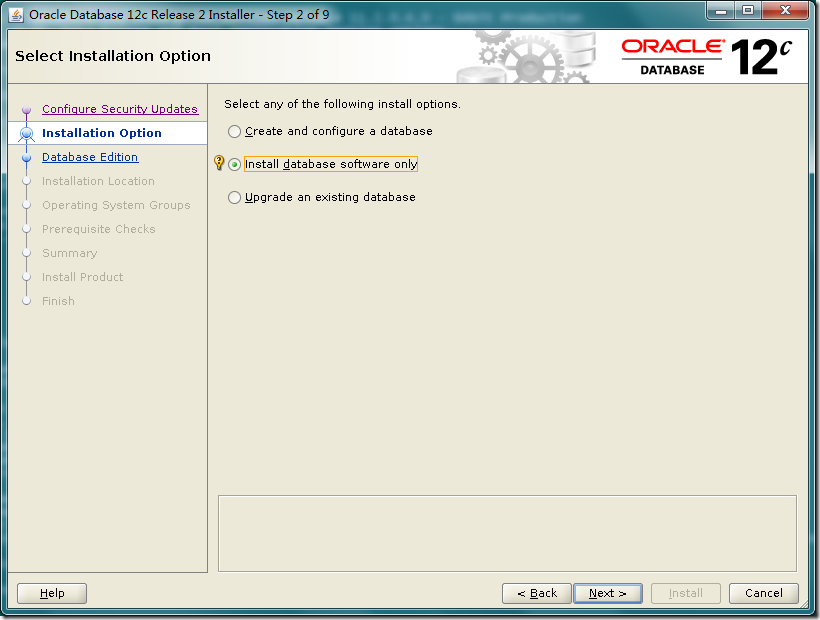 Oracle 11.2.0.4升级到12.2.0.1