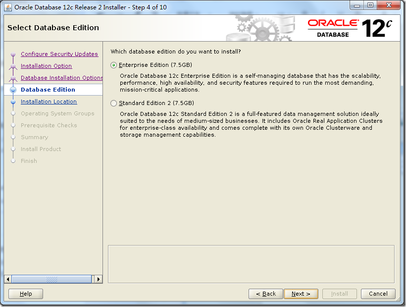 Oracle 11.2.0.4升级到12.2.0.1