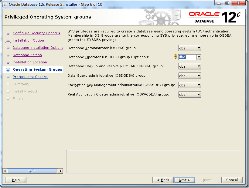 Oracle 11.2.0.4升级到12.2.0.1