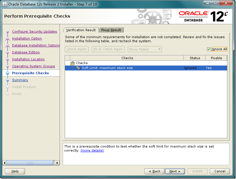 Oracle 11.2.0.4升级到12.2.0.1