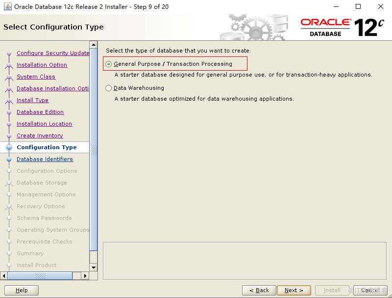 Centos  7.4 安装Oracle 12c