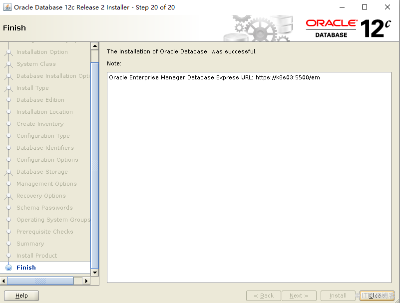 Centos  7.4 安裝Oracle 12c