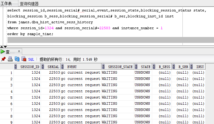 RAC性能分析 - gc buffer busy acquire 等待事件