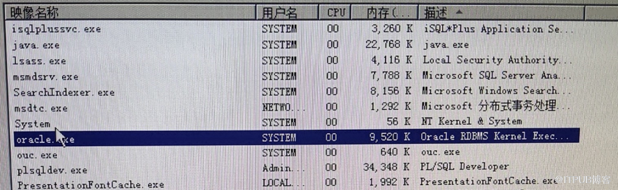 ORACLE  for  windows  启动之ORA-24324&ORA-01041内部错误hostdef扩展名不存在