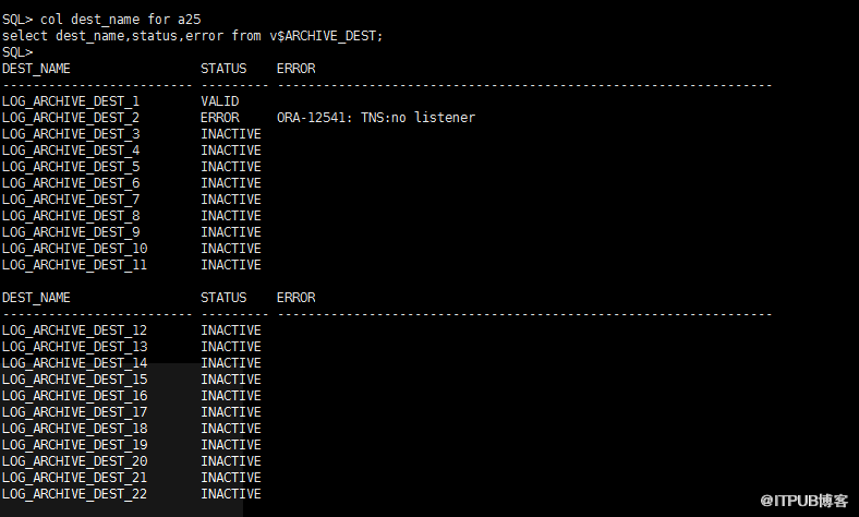 oracle 11g data guard维护