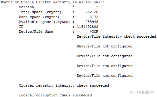 Oracle RAC实施方案详细说明-安装后的检查06