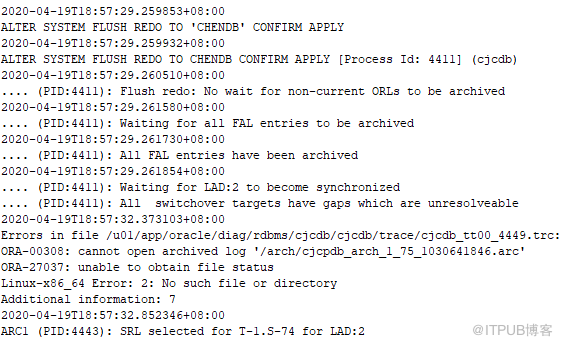 Oracle 19C Data Guard基础运维-05Failovers (GAP)