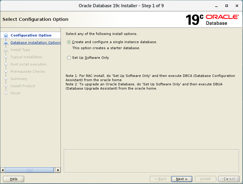 19c(19.3) 单机数据库安装
