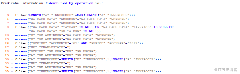 Oracle性能优化-SQL优化(案例四)