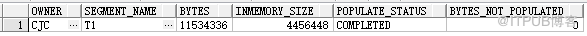 Oracle 12C新特性In-Memory