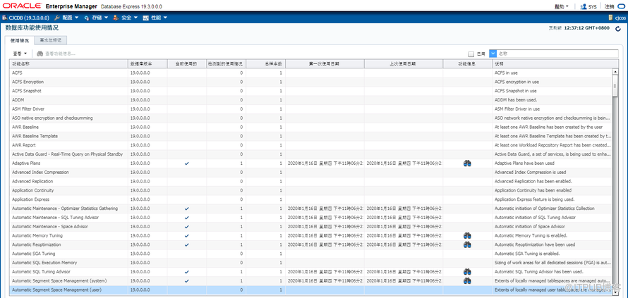 Oracle 19C EM