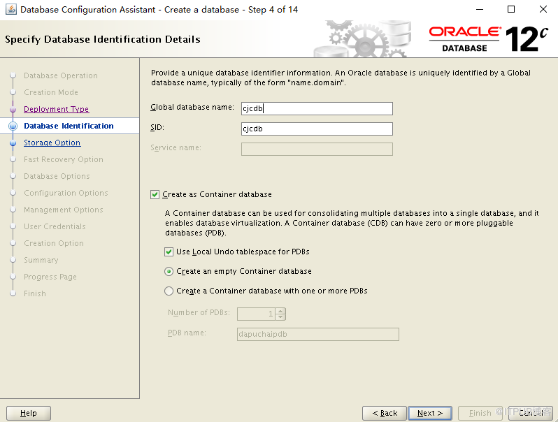 Oracle 12c nocdb怎么转换成cdb