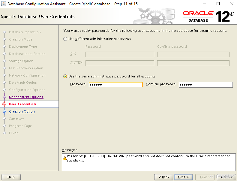 Oracle 12c nocdb怎么转换成cdb