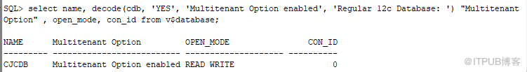 Oracle 12c nocdb怎么转换成cdb