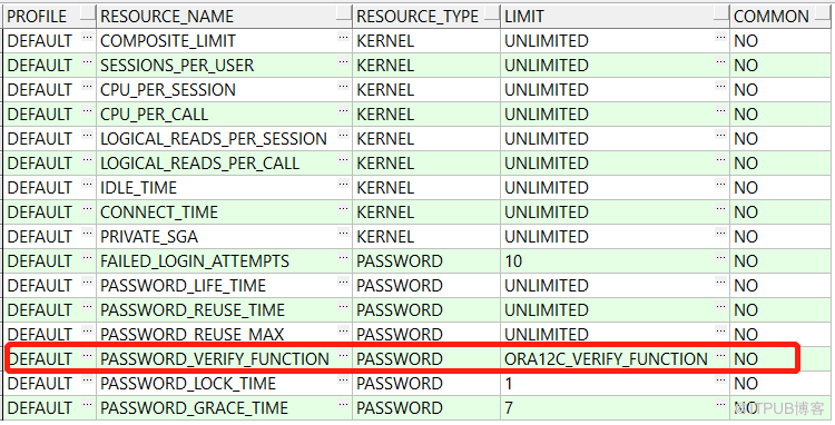 Oracle EBS 数据库密码复杂度设置