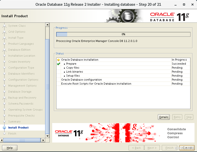 怎么在Centos7中安装Oracle 11G R2数据库