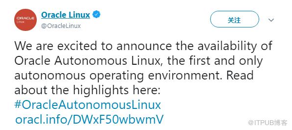 Oracle推出全球首个自治操作系统