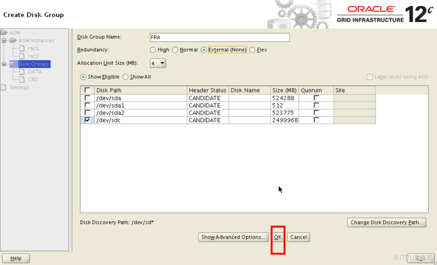 Oracle中怎么利用Openfiler实现共享存储