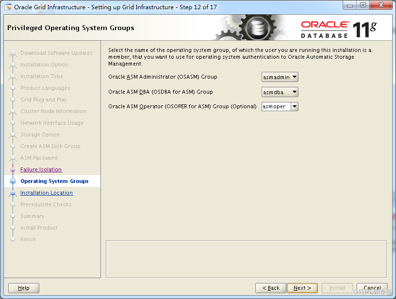 ORACLE11.2.0.4 RAC+ ASM安装方法 (操作系统CENTOS7.6)