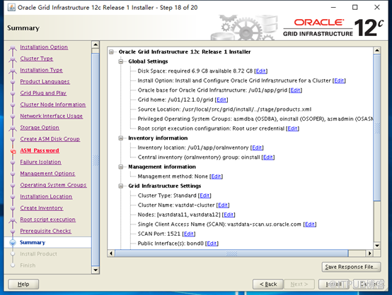 Oracle 12C RAC CDB数据库部署