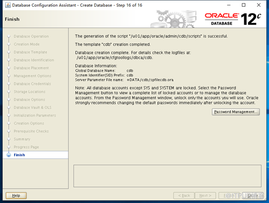 Oracle 12C RAC CDB数据库部署