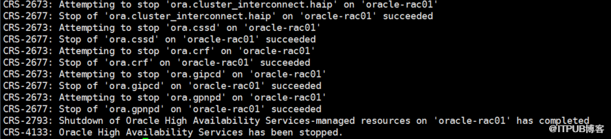 Oracle 11gR2 RAC 集群的启停方式的比较