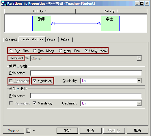 怎么用powerdesigner画ER图