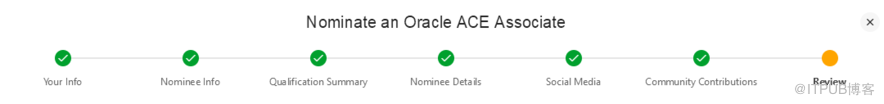 ACE(01)：Oracle ACE 申請(qǐng)