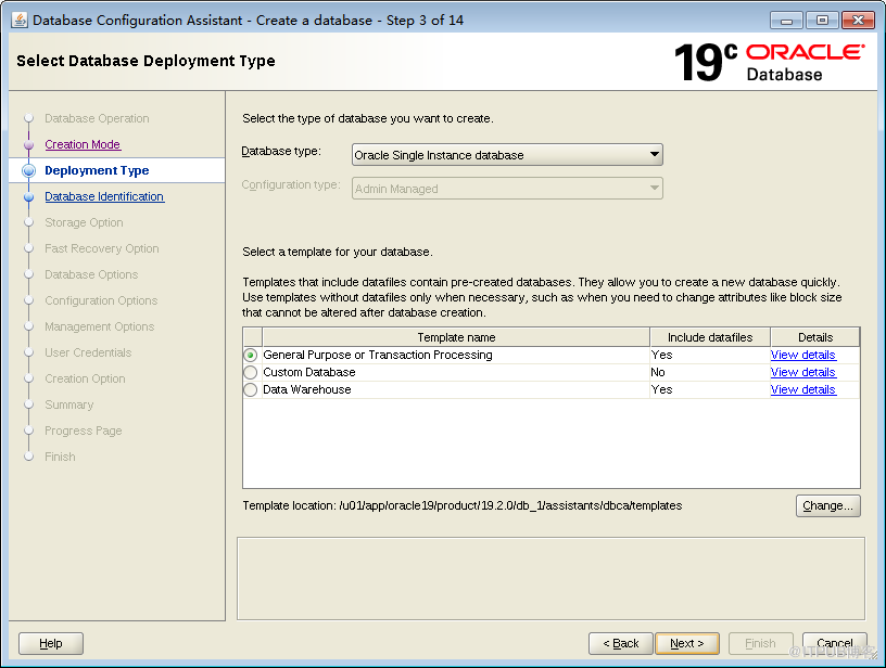 Oracle 19C 下载和安装