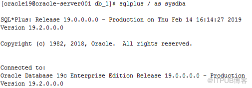 Oracle 19C 下载和安装