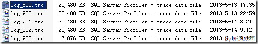 SQL Server 默认跟踪（Default Trace）