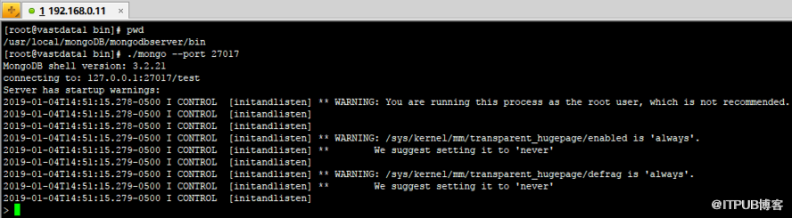 Linux下MongoDB安装和配置详解